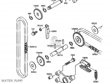 WATER PUMP - VN1500C3 VULCAN 1500L 1996 USA CALIFORNIA