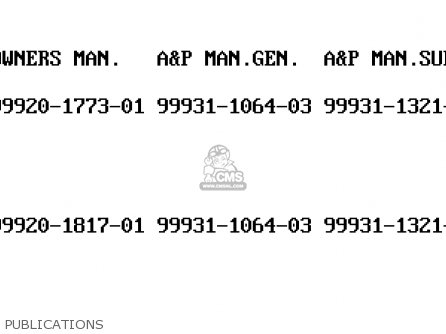 PUBLICATIONS - VN1500C3 VULCAN 1500L 1996 USA CALIFORNIA