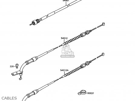 CABLES - VN1500C4 VULCAN 1500L 1997 USA CALIFORNIA