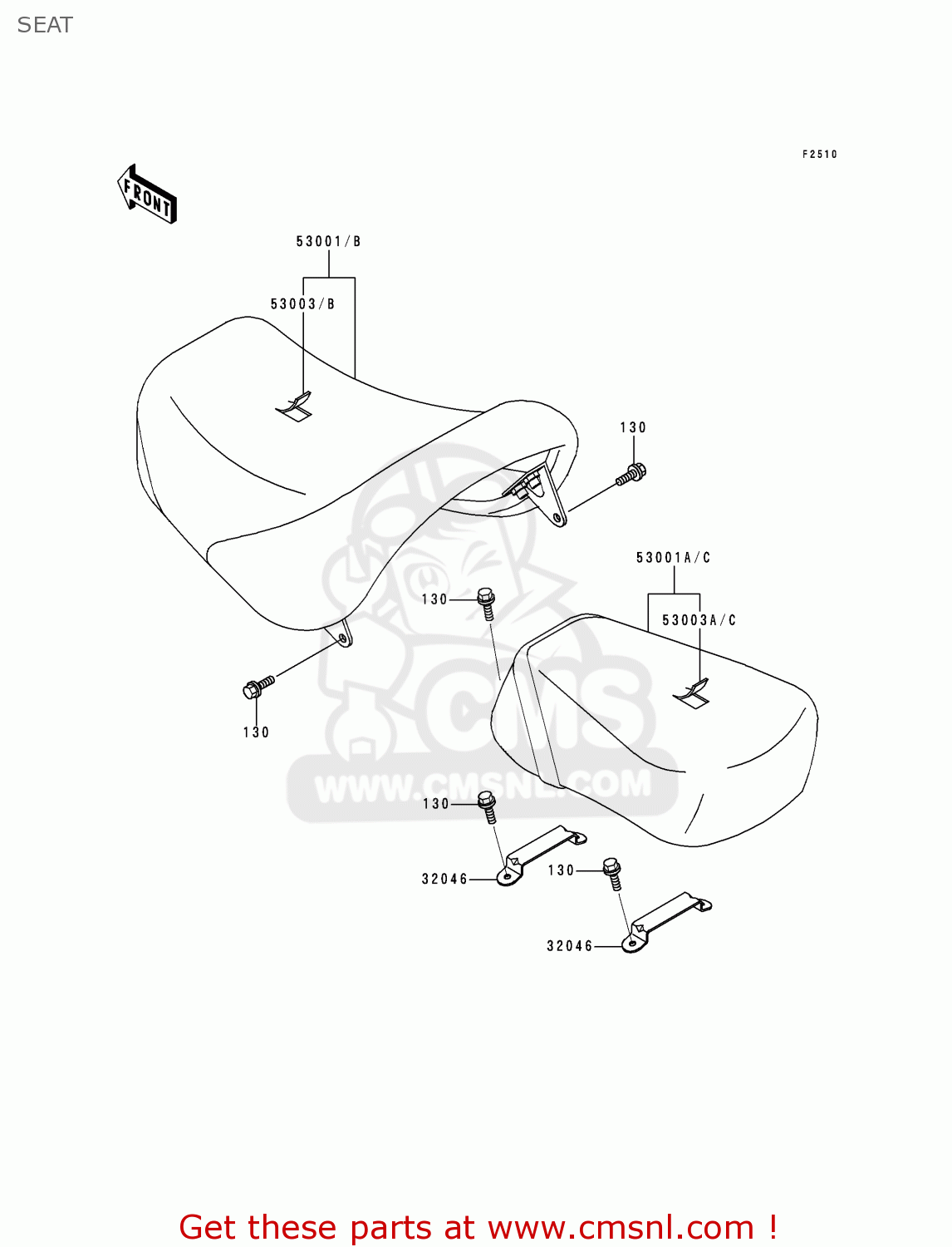 SEAT VN1500D1 VN1500 CLASSIC 1996 EU UK FR NL AR FG GR IT NR SD SP ST