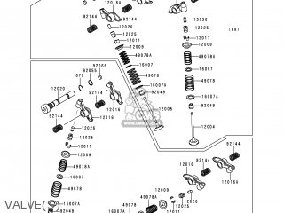 VALVE(S) - VN1500D2 VN1500 CLASSIC 1997 EURO UK FR NL AR FG GR IT NR SD ST