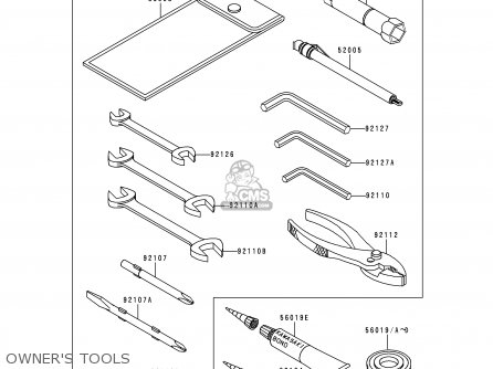 OWNER'S TOOLS - VN1500D2 VN1500 CLASSIC 1997 EURO UK FR NL AR FG GR IT NR SD ST