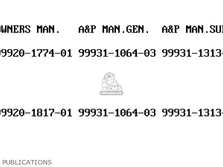 PUBLICATIONS - VN1500D2 VULCAN 1500 CLASSIC 1997 USA CALIFORNIA CANADA