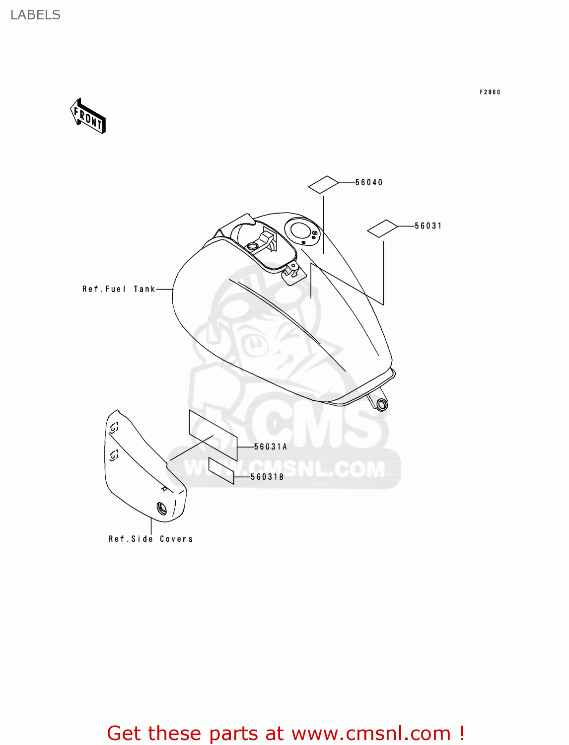 LABELS VN1500E1 VN1500 CLASSIC 1998 EUROPE UK FR NL GR IT NR SD SP