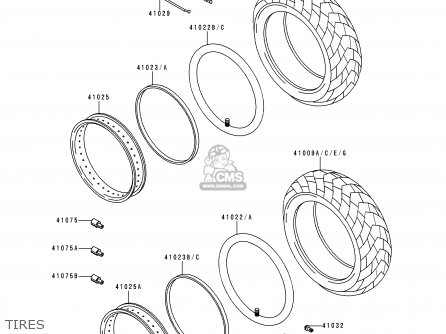 TIRES - VN1500E3 VULCAN 1500 CLASSIC 2000 USA CALIFORNIA