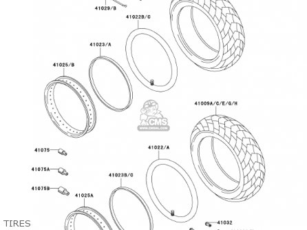 TIRES - VN1500E4 VULCAN 1500 CLASSIC 2001 USA CALIFORNIA