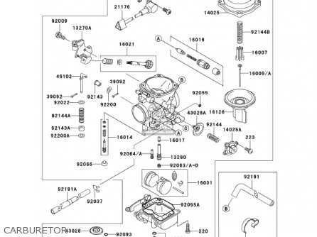 CARBURETOR - VN1500E5 VULCAN 1500 CLASSIC 2002 USA CALIFORNIA