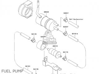FUEL PUMP - VN1500E6 VULCAN 1500 CLASSIC 2003 USA CALIFORNIA CANADA