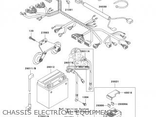 CHASSIS ELECTRICAL EQUIPMENT - VN1500E6 VULCAN 1500 CLASSIC 2003 USA CALIFORNIA CANADA