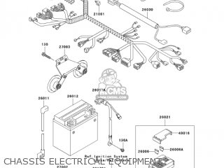 CHASSIS ELECTRICAL EQUIPMENT - VN1500E7 VULCAN 1500 CLASSIC 2004 USA CALIFORNIA CANADA