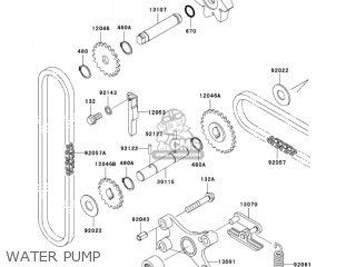 WATER PUMP - VN1500E7 VULCAN 1500 CLASSIC 2004 USA CALIFORNIA CANADA