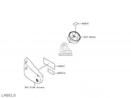 LABELS - VN1500F1 VN1500 CLASSIC 1998 AUSTRIA FG ST