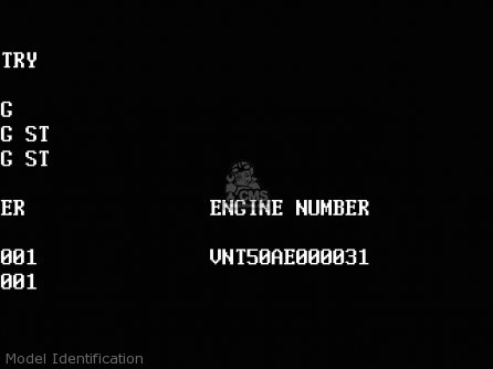 Model Identification - VN1500F1 VN1500 CLASSIC 1998 AUSTRIA FG ST