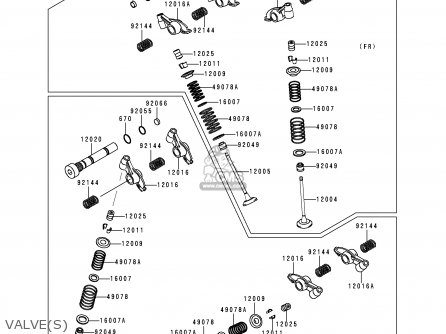 VALVE(S) - VN1500F2 VN1500 CLASSIC 1999 AUSTRIA FG ST