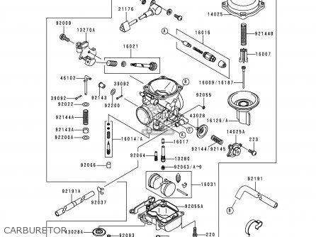 CARBURETOR - VN1500F2 VN1500 CLASSIC 1999 AUSTRIA FG ST