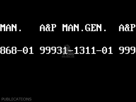 PUBLICATIONS - VN1500G1 VULCAN NOMAD 1999 USA CALIFORNIA CANADA