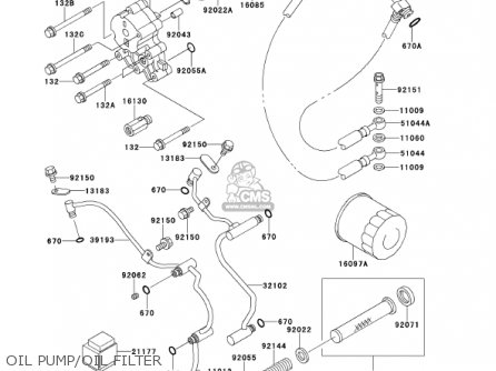 OIL PUMP/OIL FILTER - VN1500G1A 1999 USA CALIFORNIA CANADA