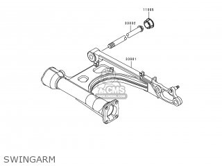 SWINGARM - VN1500G2 VN1500 CLASSIC TOURER 1999 EUROPE UK FR NL IT NR SD SP