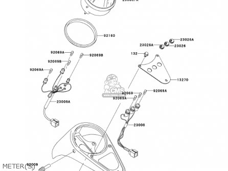 METER(S) - VN1500G2A 2000 USA CALIFORNIA CANADA
