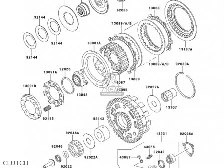 CLUTCH - VN1500G2A 2000 USA CALIFORNIA CANADA