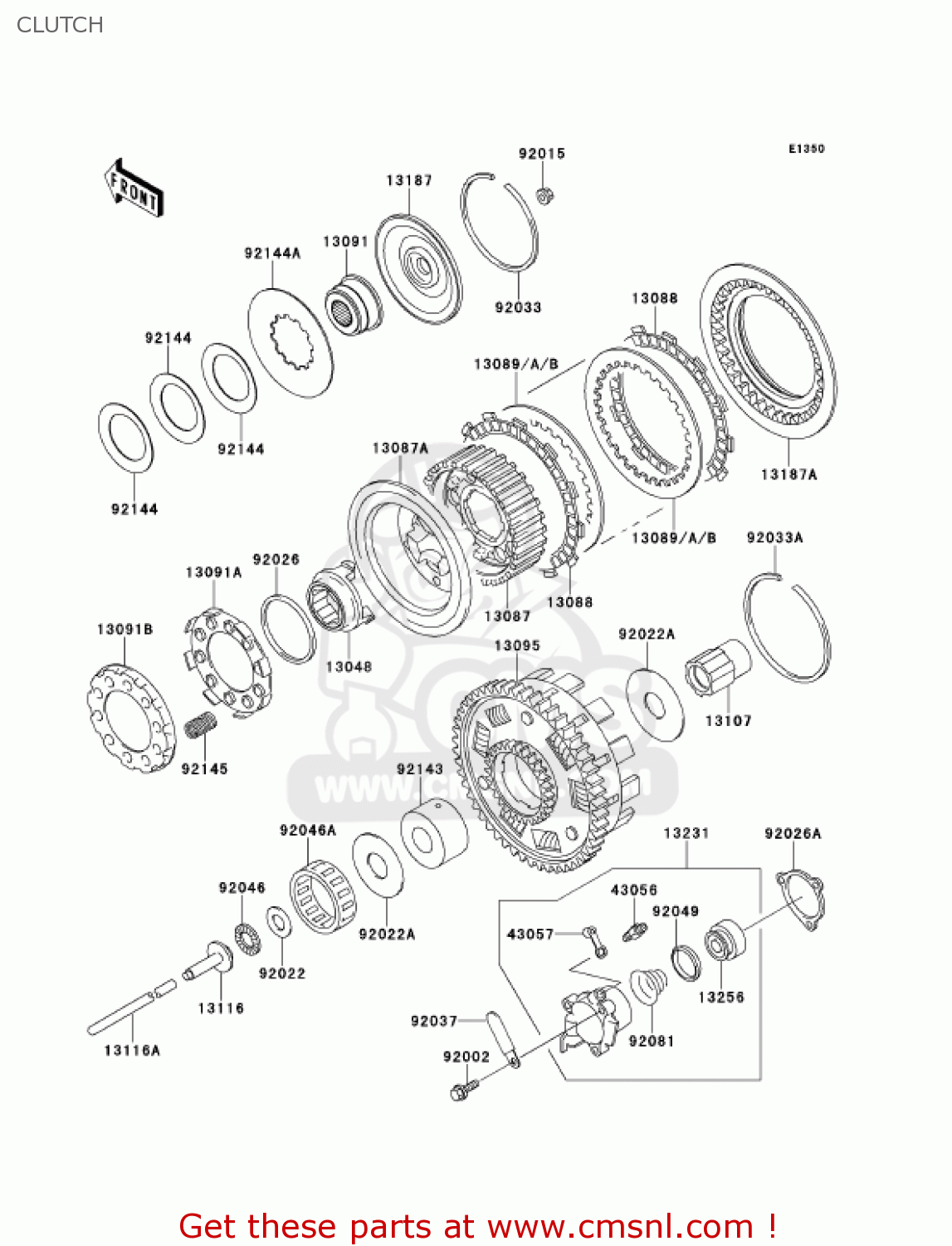 RING,BEARING STOPPER for DR125SE 2000 (Y) - order at CMSNL