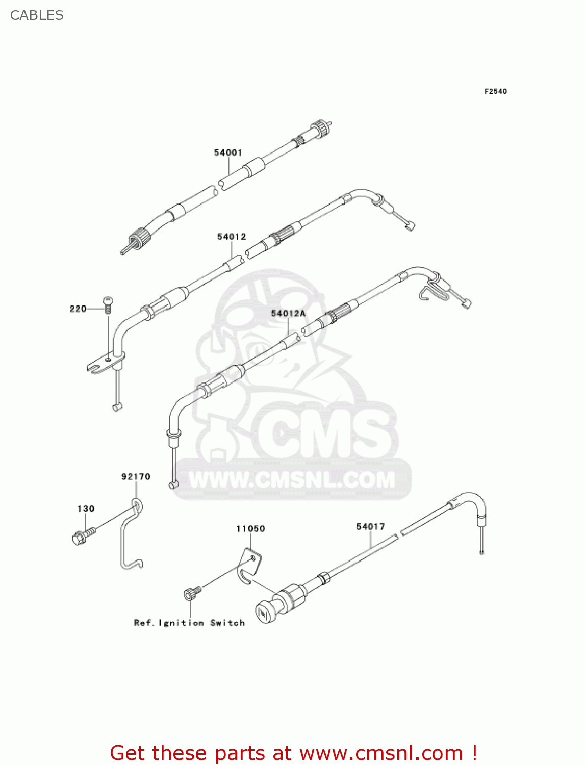 CABLES VN1500G2A VULCAN 1500 NOMAD 2000 USA CALIFORNIA