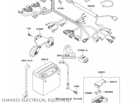 CHASSIS ELECTRICAL EQUIPMENT - VN1500G2A VULCAN 1500 NOMAD 2000 USA CALIFORNIA