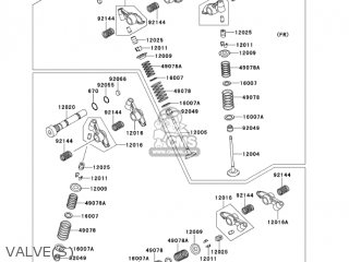 VALVE(S) - VN1500G3 VULCAN 1500 NOMAD 2001 USA CALIFORNIA