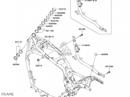 FRAME - VN1500G3 VULCAN 1500 NOMAD 2001 USA CALIFORNIA