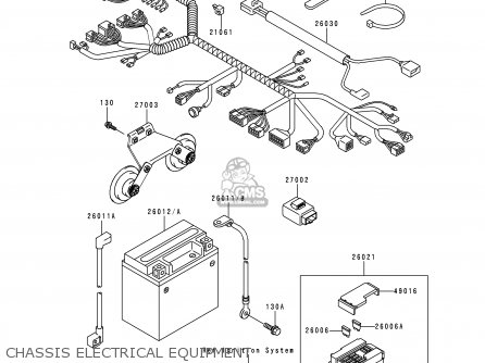 CHASSIS ELECTRICAL EQUIPMENT - VN1500H1 VN1500 CLASSIC TOURER 1998 AUSTRIA FG ST
