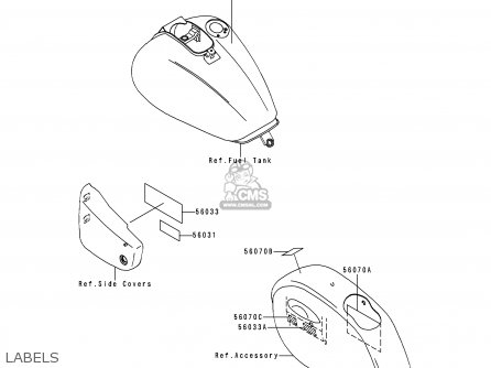 LABELS - VN1500H1 VN1500 CLASSIC TOURER 1998 AUSTRIA FG ST