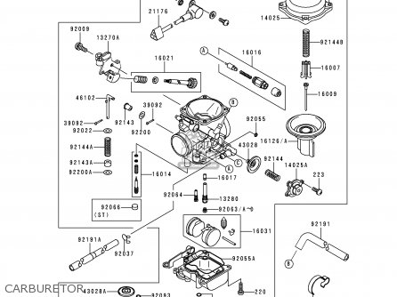 CARBURETOR - VN1500H2 VN1500 CLASSIC TOURER 1999 AUSTRIA FG ST