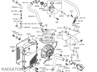 RADIATOR - VN1500H2 VN1500 CLASSIC TOURER 1999 AUSTRIA FG ST