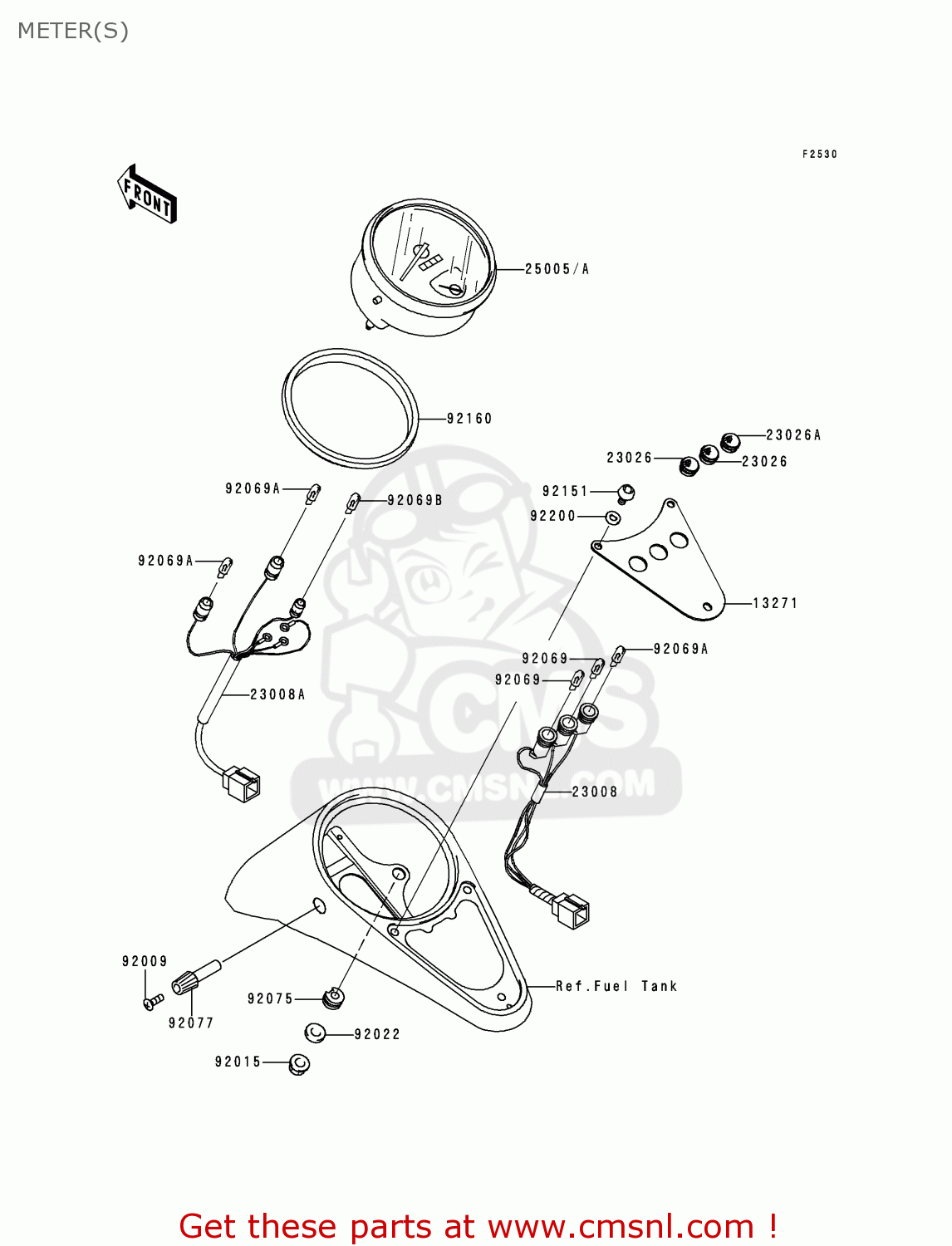 METER(S) VN1500J1 VN1500 DRIFTER 1999 EU UK FR NL AR FG GR IT NR SD ST