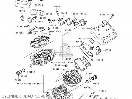 CYLINDER HEAD COVER - VN1500J2 VN1500 DRIFTER 2000 EUROPE UK NR