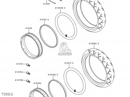 TIRES - VN1500J2 VN1500 DRIFTER 2000 EUROPE UK NR