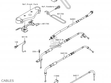 CABLES - VN1500J2 VN1500 DRIFTER 2000 EUROPE UK NR