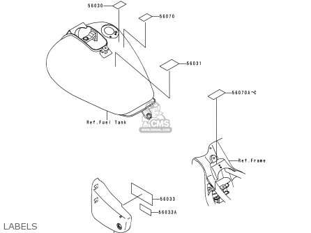 LABELS - VN1500J2 VN1500 DRIFTER 2000 EUROPE UK NR