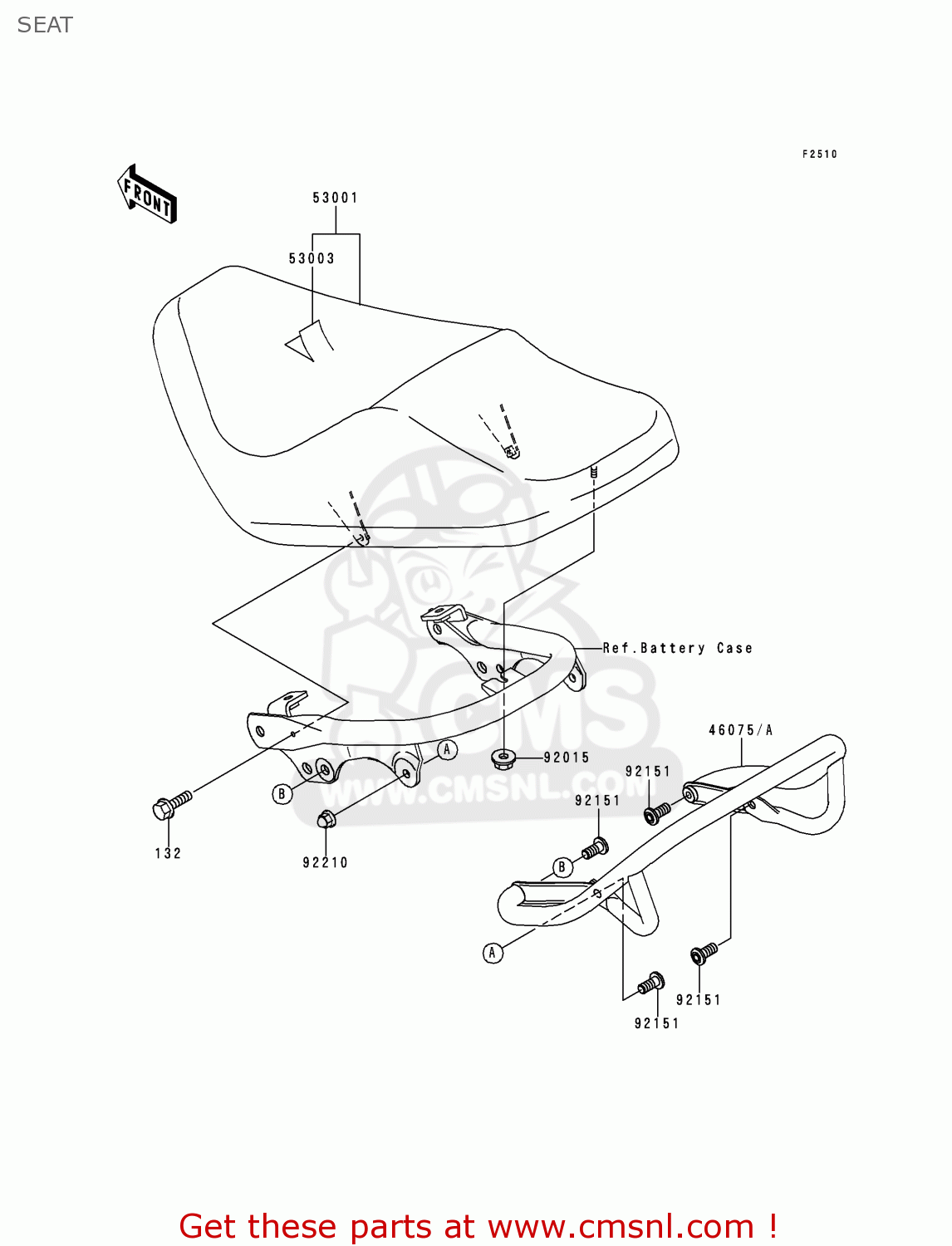 SEAT VN1500J2 VULCAN 1500 DRIFTER 2000 USA CALIFORNIA CANADA