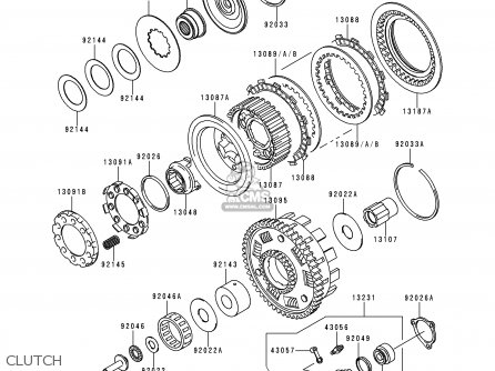 CLUTCH - VN1500J2 VULCAN 1500 DRIFTER 2000 USA CALIFORNIA CANADA