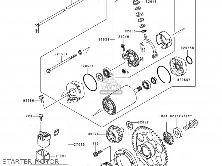 STARTER MOTOR - VN1500J2 VULCAN 1500 DRIFTER 2000 USA CALIFORNIA CANADA