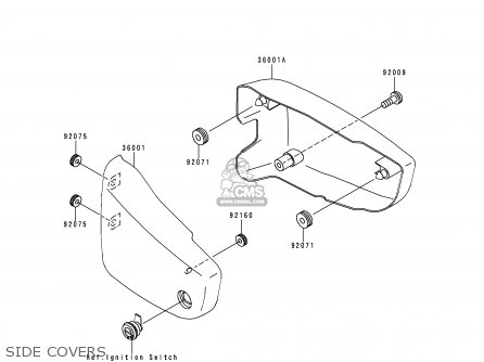 SIDE COVERS - VN1500J2 VULCAN 1500 DRIFTER 2000 USA CALIFORNIA CANADA