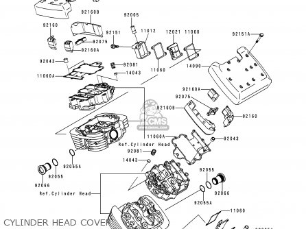 CYLINDER HEAD COVER - VN1500L1 VULCAN 1500 NOMAD FI 2000 USA CALIFORNIA CANADA