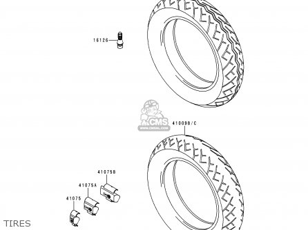 TIRES - VN1500L1 VULCAN 1500 NOMAD FI 2000 USA CALIFORNIA CANADA