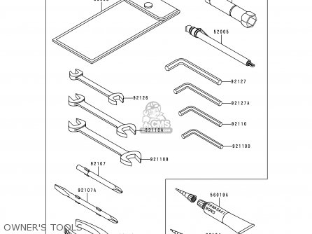 OWNER'S TOOLS - VN1500L1 VULCAN 1500 NOMAD FI 2000 USA CALIFORNIA CANADA