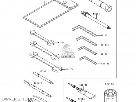 OWNER'S TOOLS - VN1500L1H VN1500 CLASSIC TOURER FI 2000 EUROPE UK