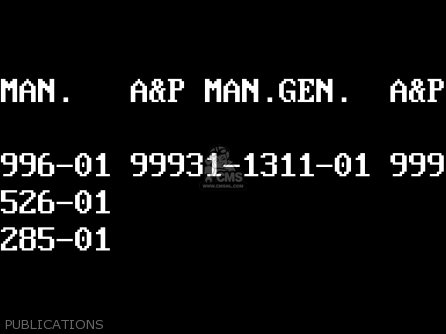 PUBLICATIONS - VN1500L1H VN1500 CLASSIC TOURER FI 2000 EUROPE UK