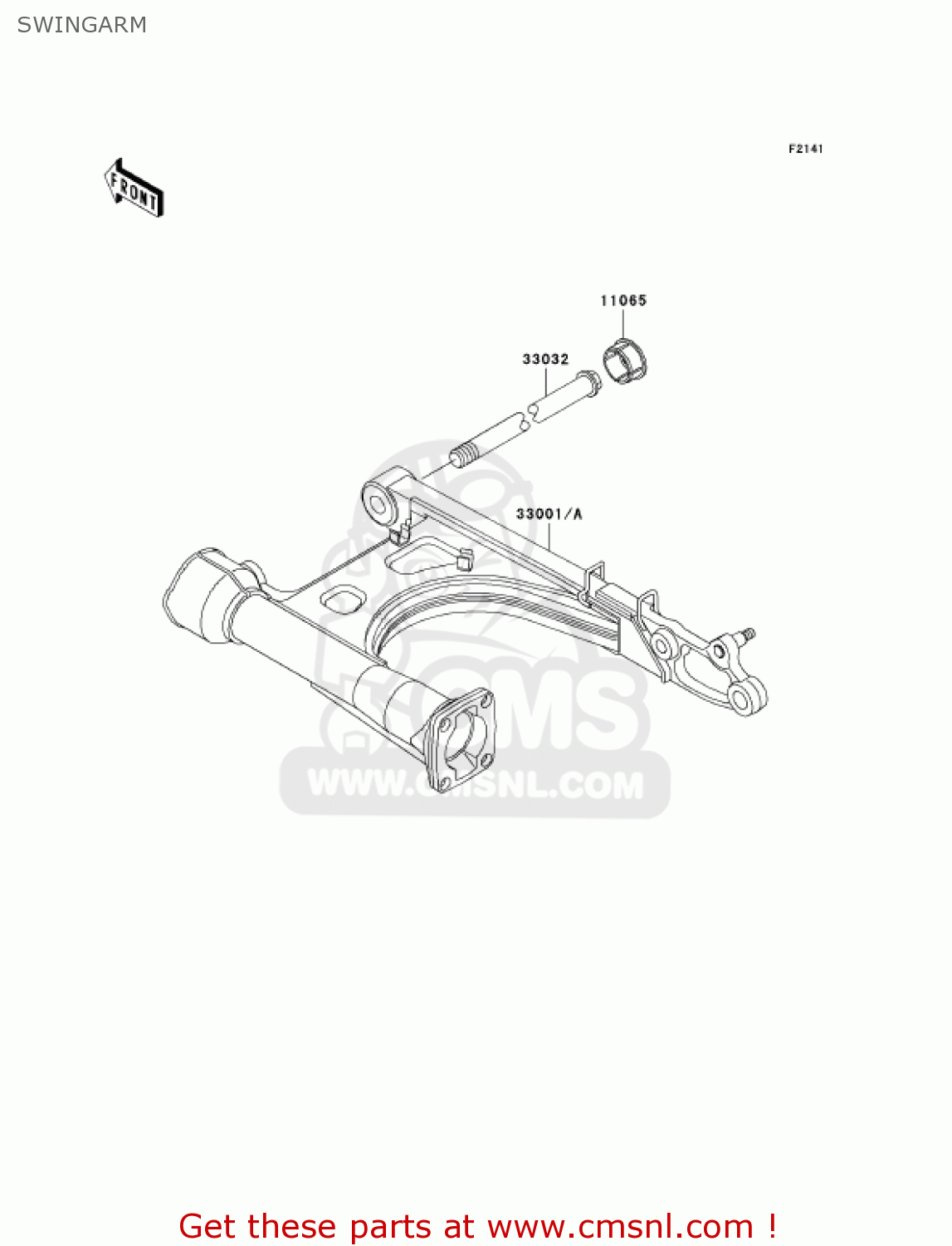 SWINGARM VN1500L2 VULCAN 1500 NOMAD FI 2001 USA CALIFORNIA CANADA
