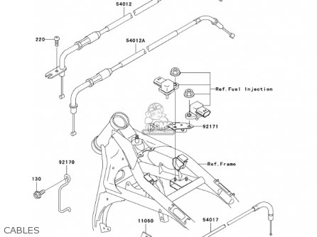 CABLES - VN1500L3 VULCAN 1500 NOMAD FI 2002 USA CALIFORNIA CANADA