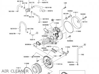 AIR CLEANER - VN1500L4 VULCAN 1500 NOMAD FI 2003 USA CALIFORNIA CANADA